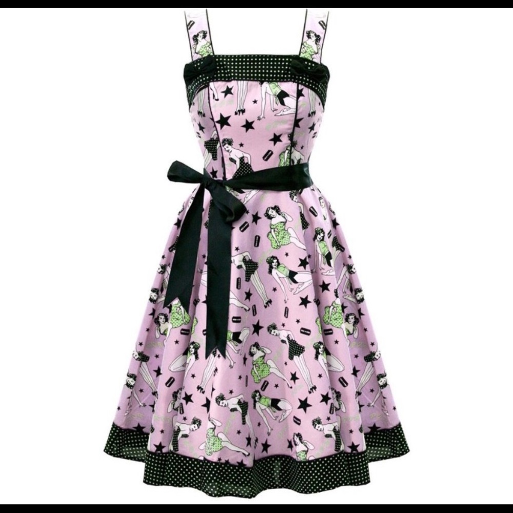 Hell Bunny 50s style PinUp Girls dress